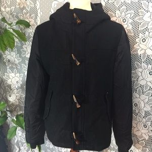 Diesel Wool Hooded Bomber Jacket